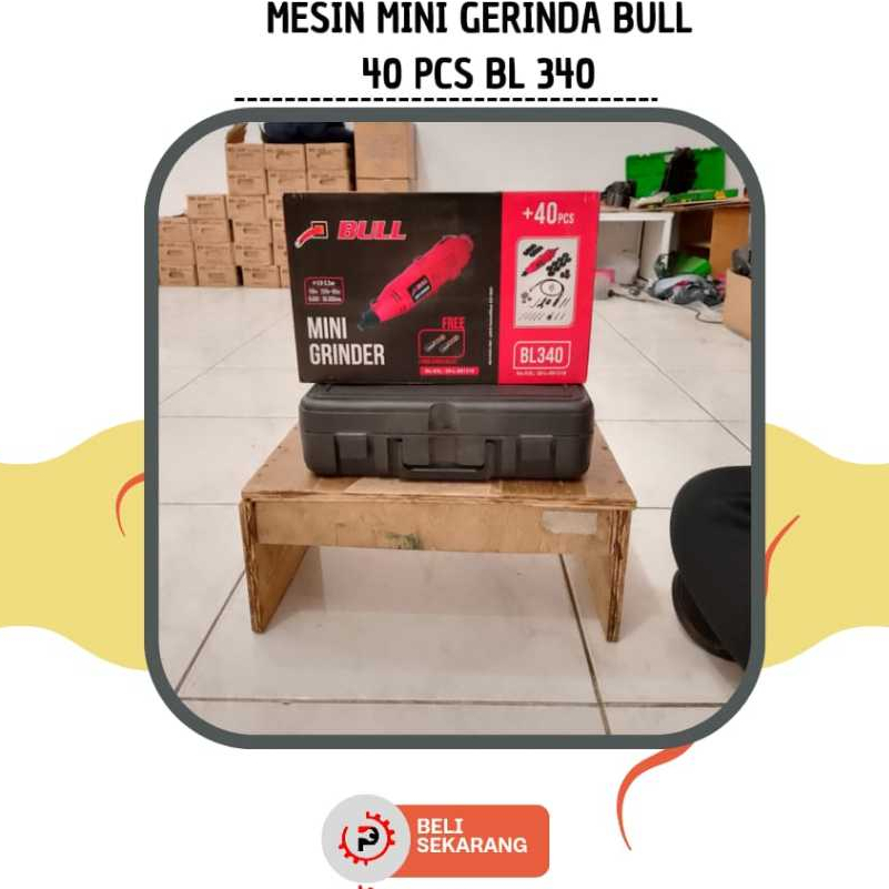 MESIN MINI GERINDA BULL 40 PCS BL 340