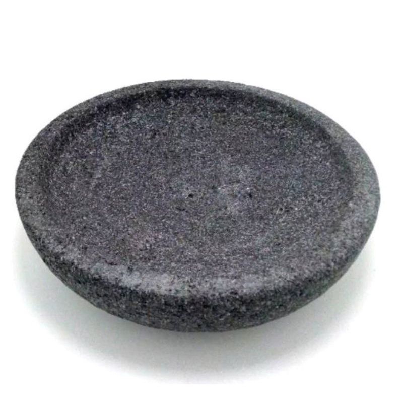 Cobek Batu Asli Cobek Kecil 16cm Ulekan Kecil