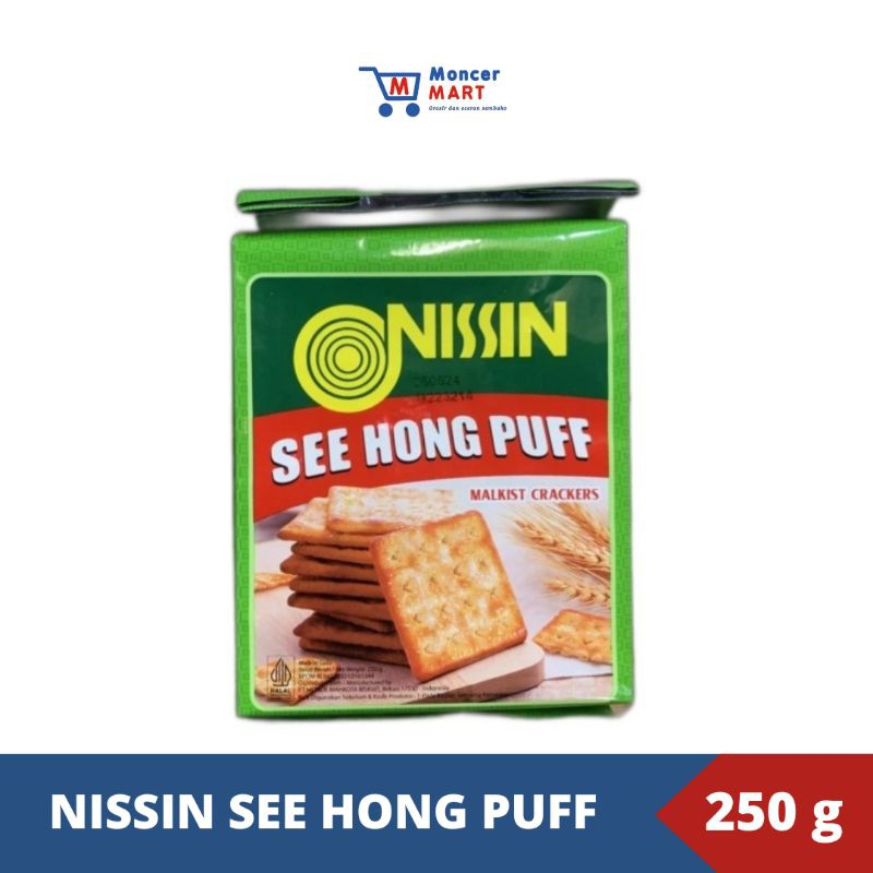 

Nissin See Hong Puff Malkist Crackers Gula 250 g