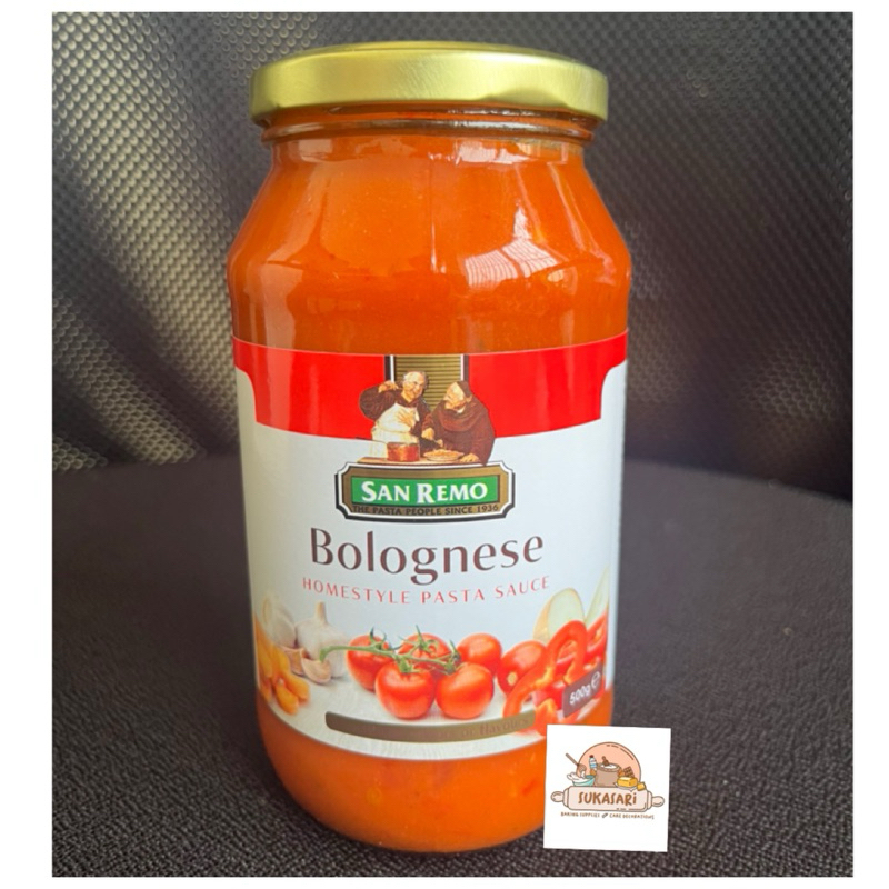

San Remo Sauce Bolognese Pasta Sauce 500gr