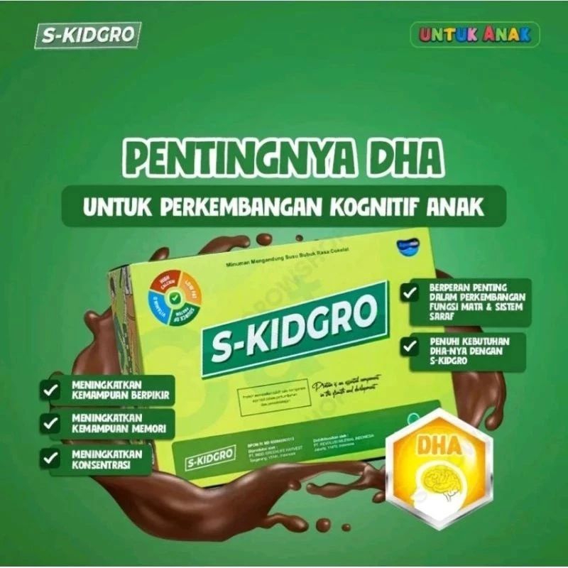 

S-KIDGRO Susu Peninggi Badan AnakTerbaik