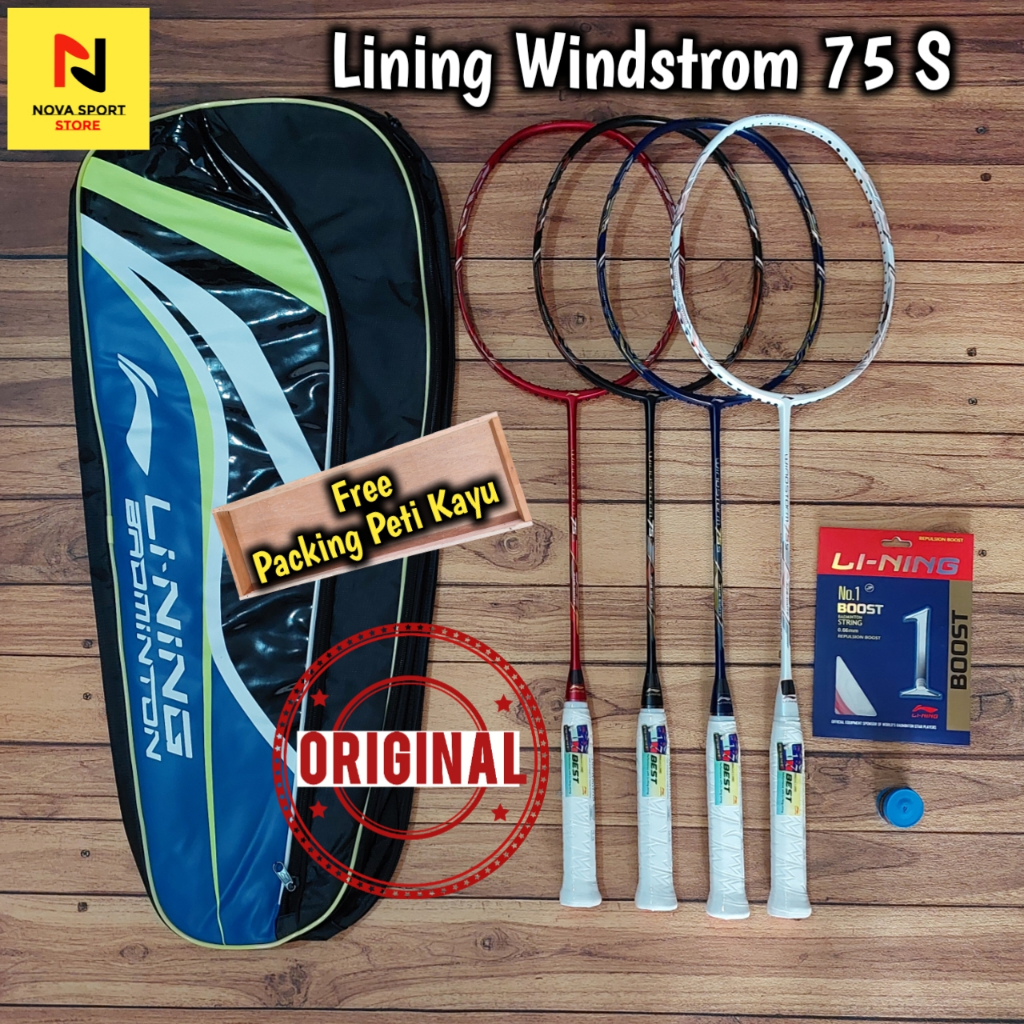 Lining Raket Badminton Windstorm 75 S