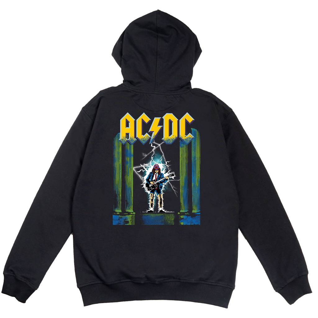 Mayosi Hoodie Band AC DC Thunder