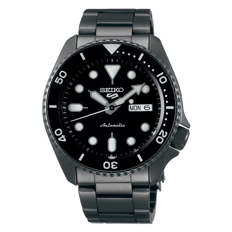 Seiko 5 Sport SRPD65K1 Full Black Analog Automatic Steel