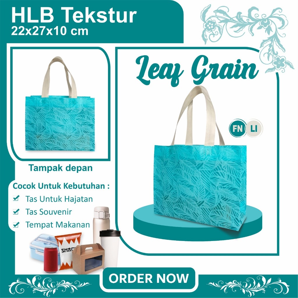 

Tas Sovenir Tahlil Yasin | Tas Bingkisan Hajatan | Goodie Bag Pengajian Spunbond Texture 22x27x10