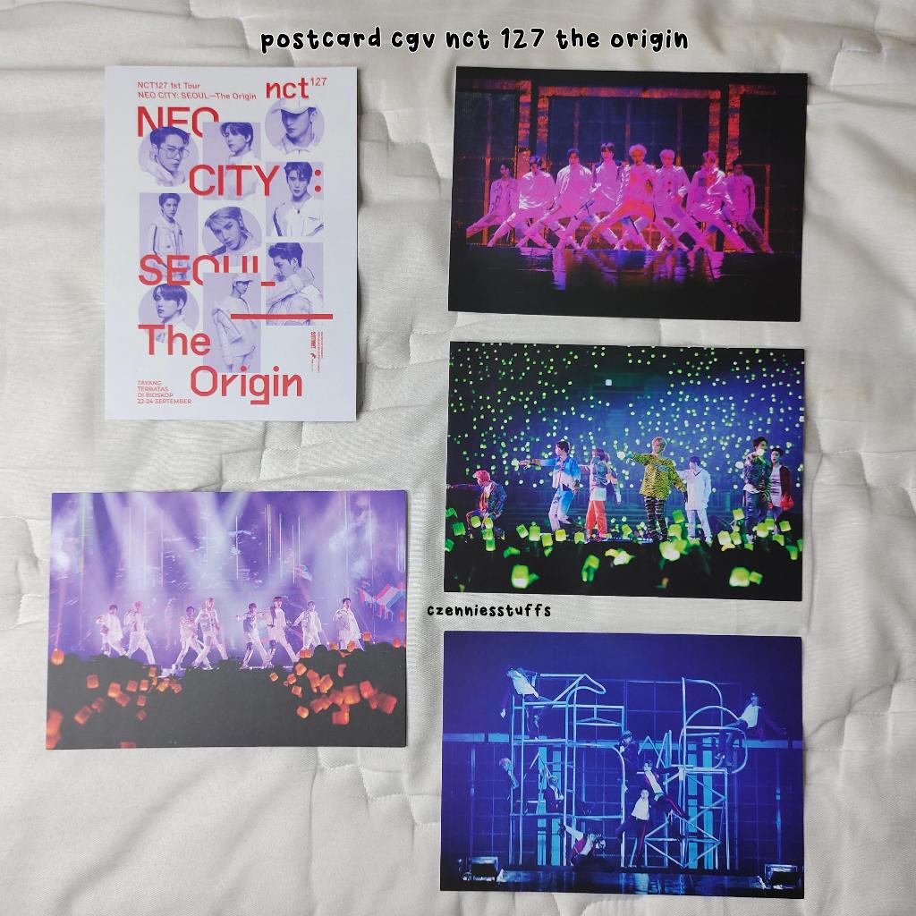 [ready stock] postcard official cgv nct 127 the origin