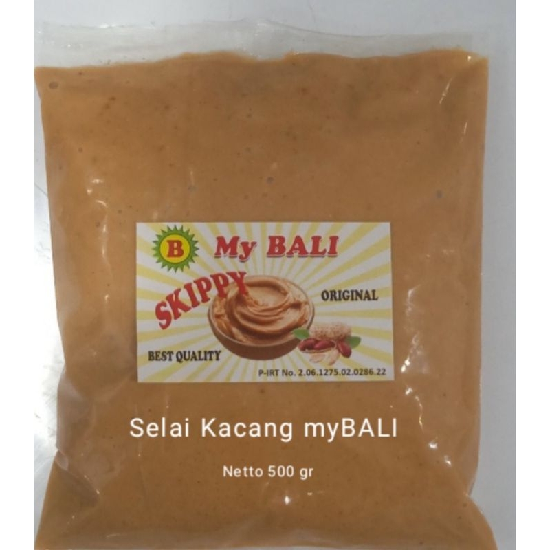 

Selai Kacang Repack myBALI 500 gram / Peanut Butter Repack myBALI 500 gram