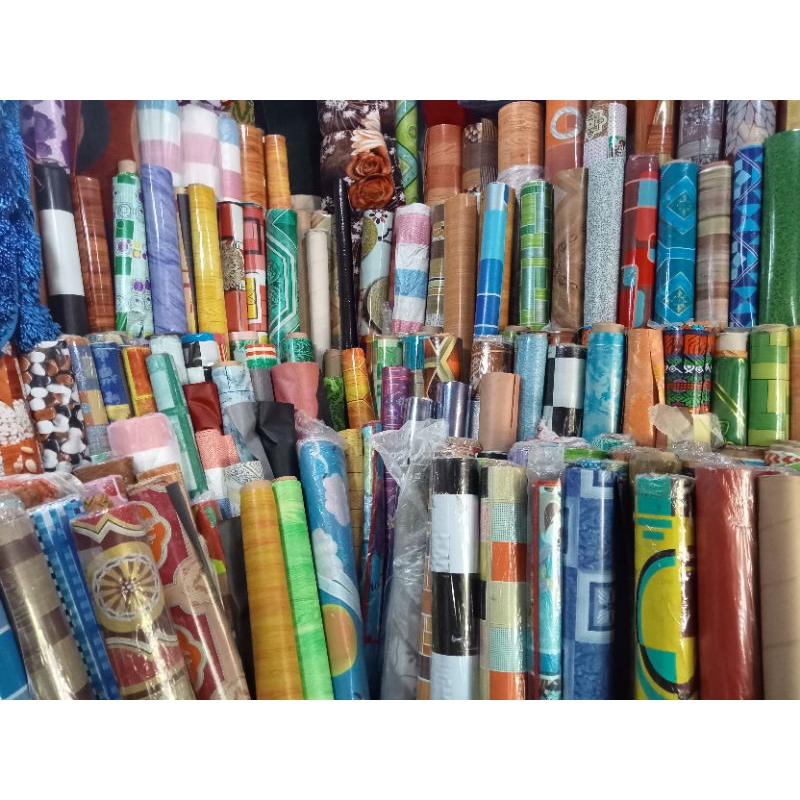 tikar plastik lantai/meja