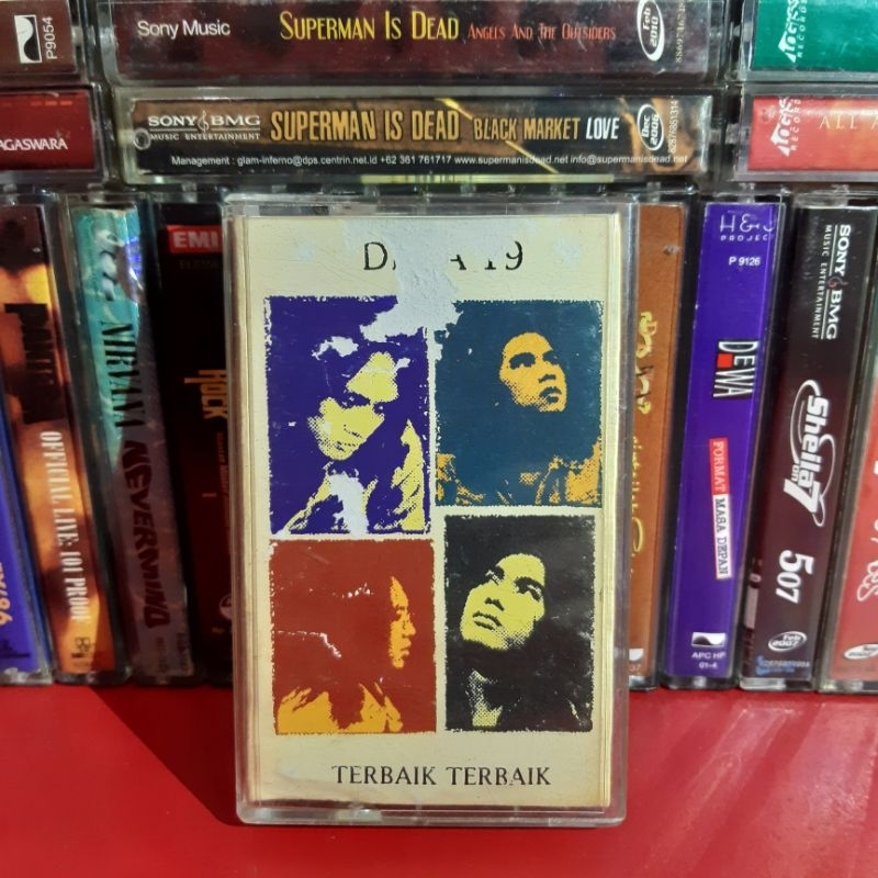 Kaset Pita Dewa Dewa19 Dewa 19 Terbaik Terbaik cover kurang bagus