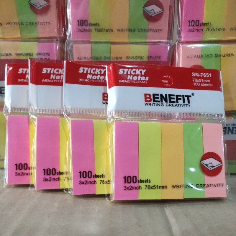 

Stiky Note Benefit SN-7651 (1 PCS)