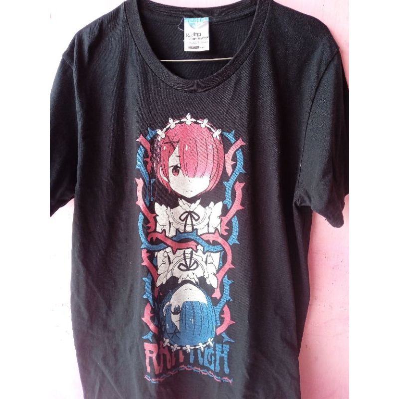 Kaos Re-zero Ram Rem Cospa