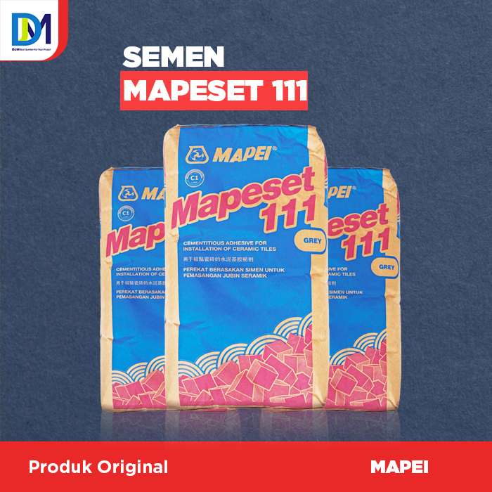 Mapei Mapeset 111 Perangkat Keramik Berbahan Dasar Semen Original Pabrik