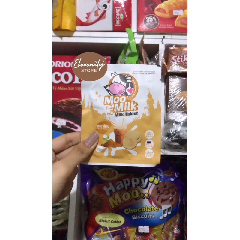 

Moo Milk Tablet Candy Thailand