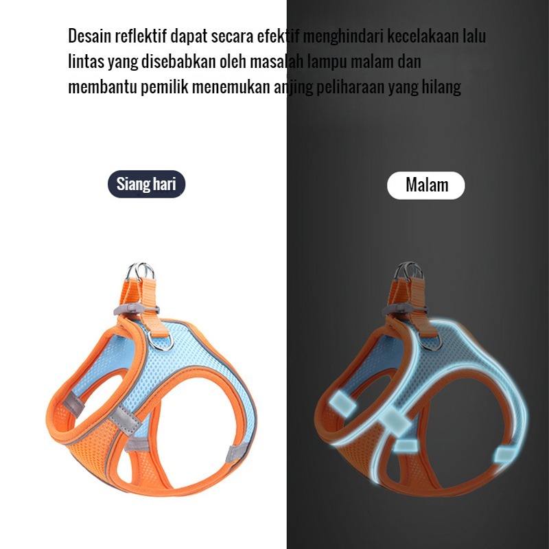 RK TALI KUCING HARNESS ANJING KUCING TALI TUNTUN KUCING TALI KUCING HARNESS KUCING ROMPI BAJU KUCING