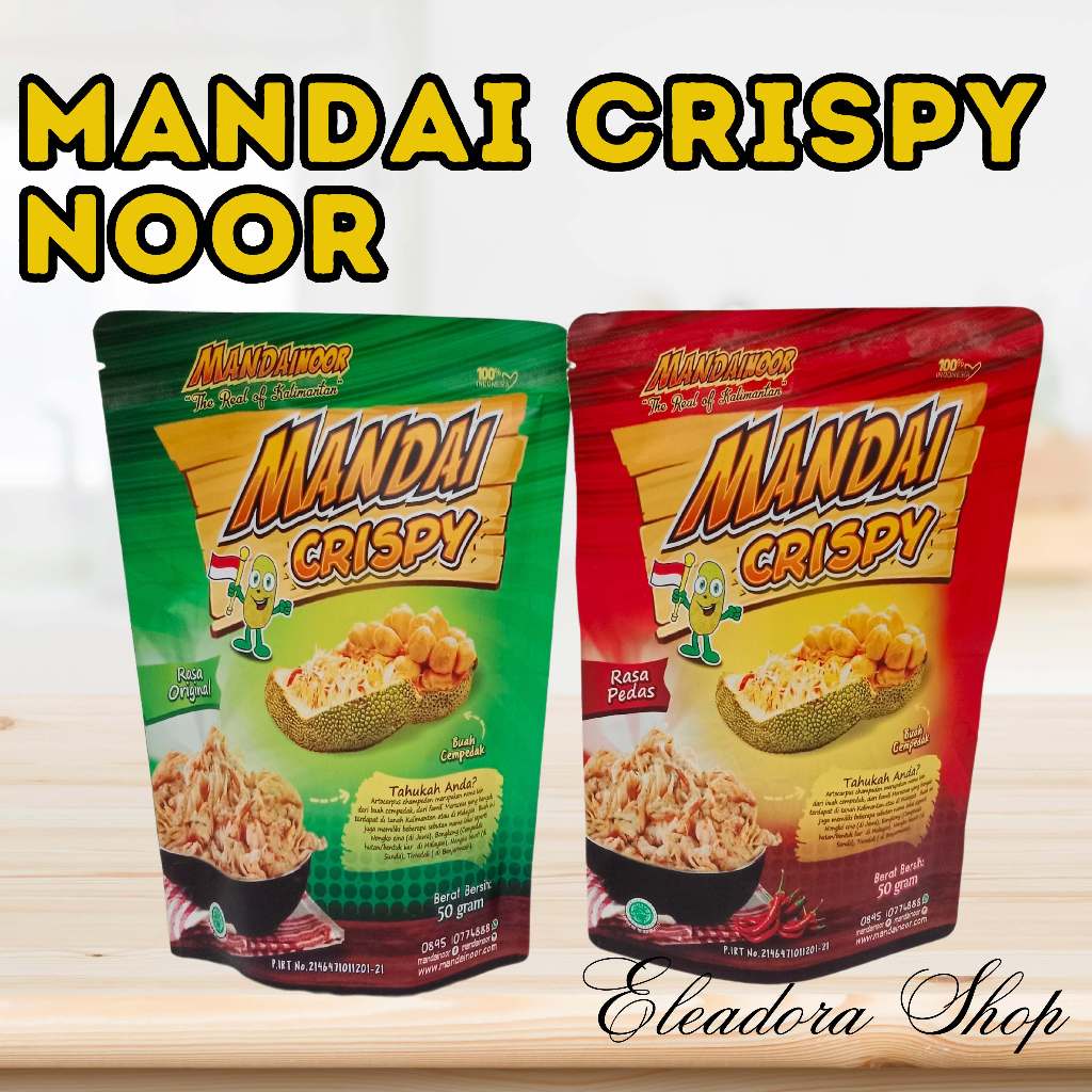 

Mandai Crispy Noor - Camilan Kulit Buah Cempedak