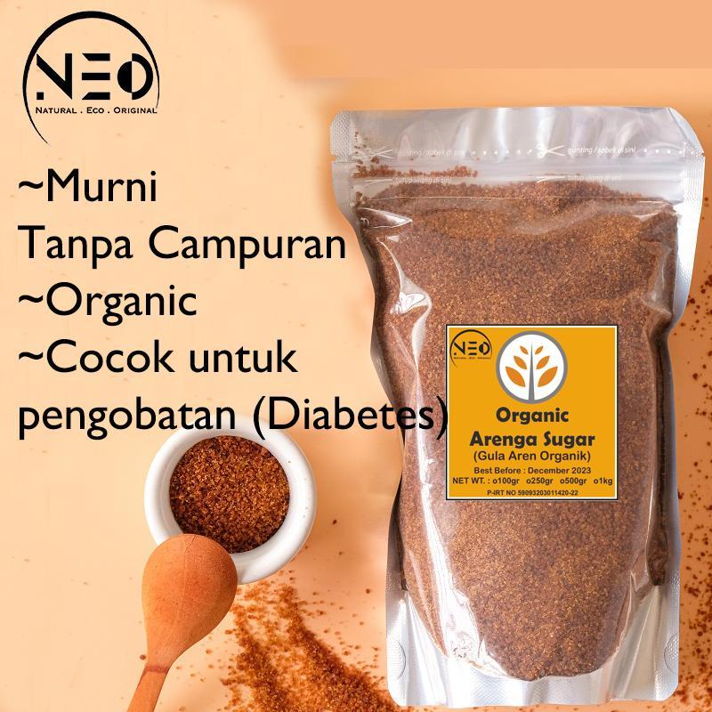 

GULA AREN 500GR / 500 GRAM GULA AREN BUBUK ORGANIK GULA SEMUT PALM SUGAR BROWN SUGAR