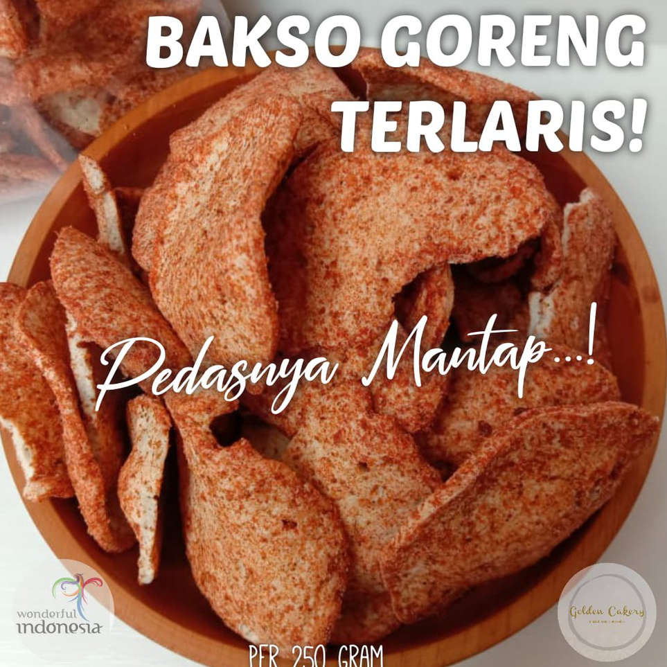 

Kirim Langsung Keripik Bakso Goreng (Basreng) PEDAS - 250 gr Ready Stock