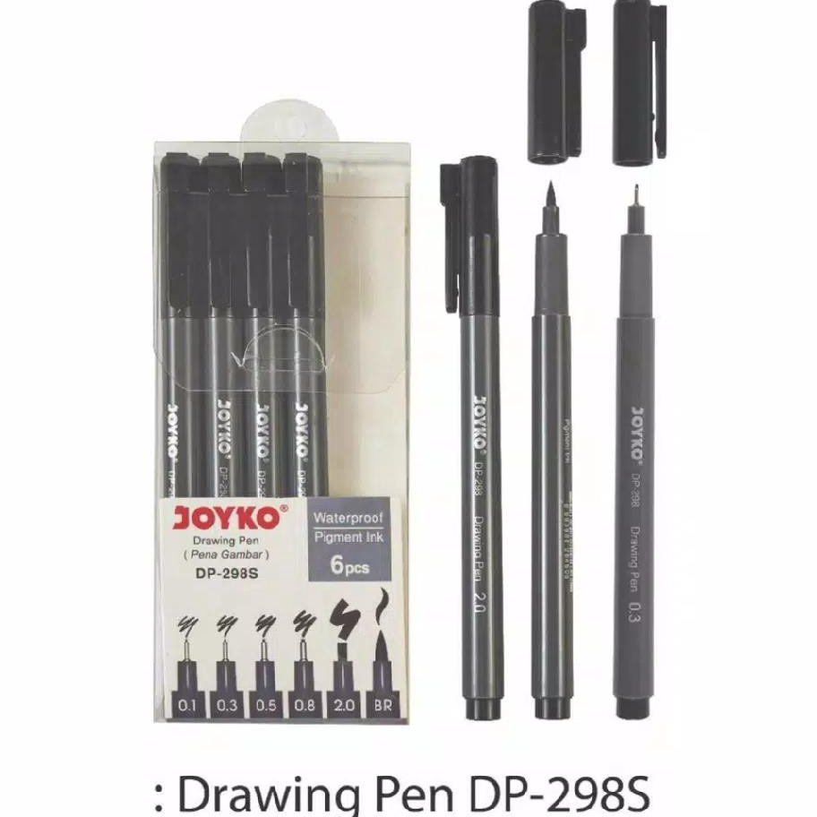 

Buruan Beli Drawing Pen Set Joyko DP-298S (isi 6 pcs)