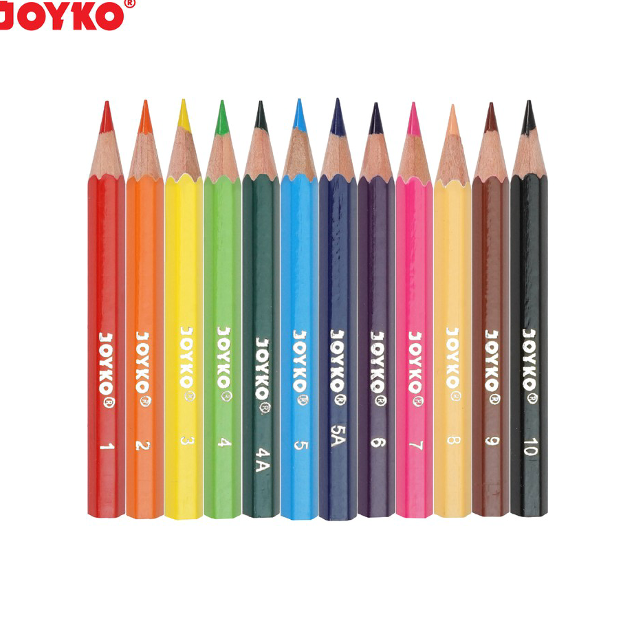 

☈➸❋✦ Color Pencils Pensil Warna Joyko CP-102 12 Warna