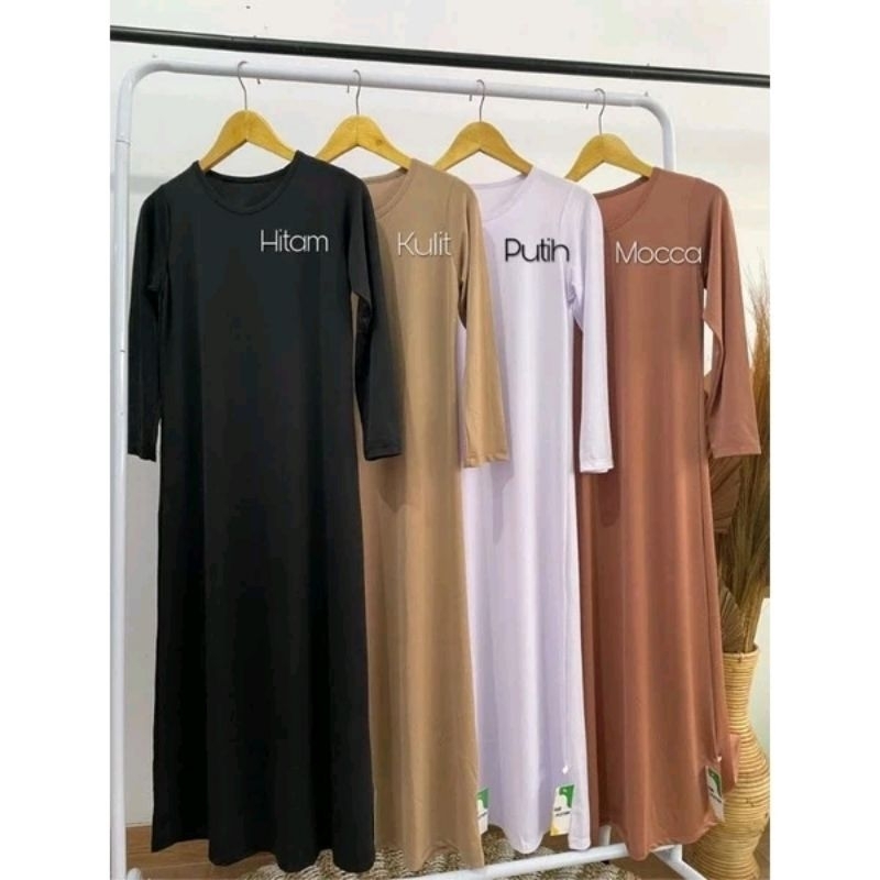 INNER DRESS/ OBLONG LENGAN PANJANG/MANSET GAMIS LENGAN PANJANG/INNER DRESS LENGAN PANJANG