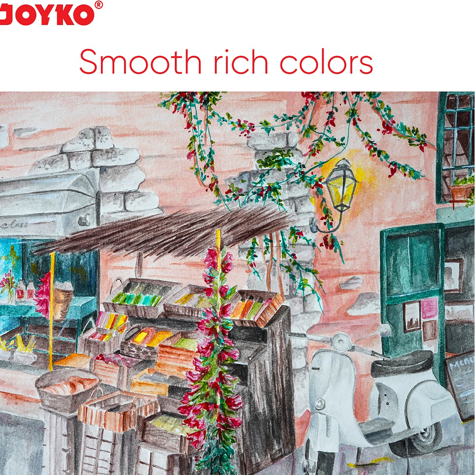 

Best Produk Cat Akrilik Acrylic Color Joyko ACC-12ML