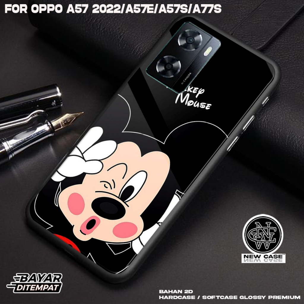 Case OPPO A57 2022 A57E A57S A77S - Casing Hp Terbaru 2023 Newcase [ DSNY] Silikon Hp Mewah - Kesing