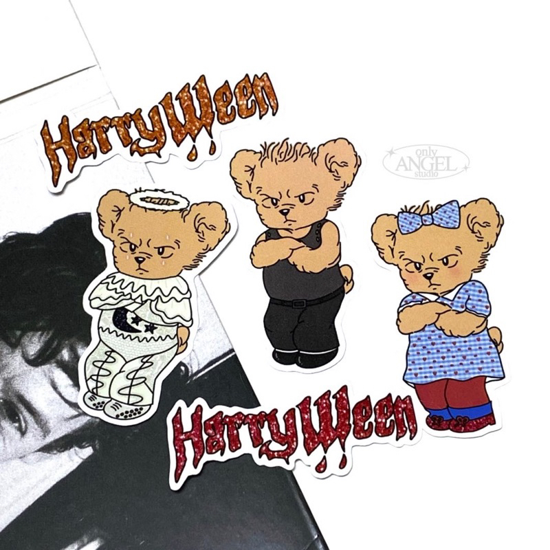 

STICKER HARRYWEEN BEAR | Harry Styles Inspired | Only Angel Studio