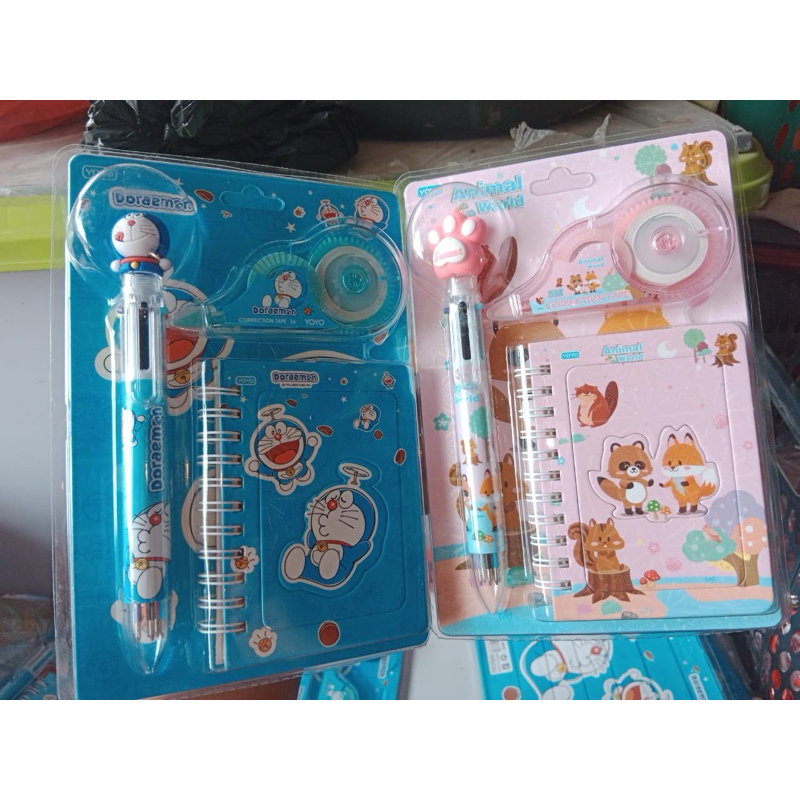 

Paket Alat Tulis Anak Study Set Notes Karakter