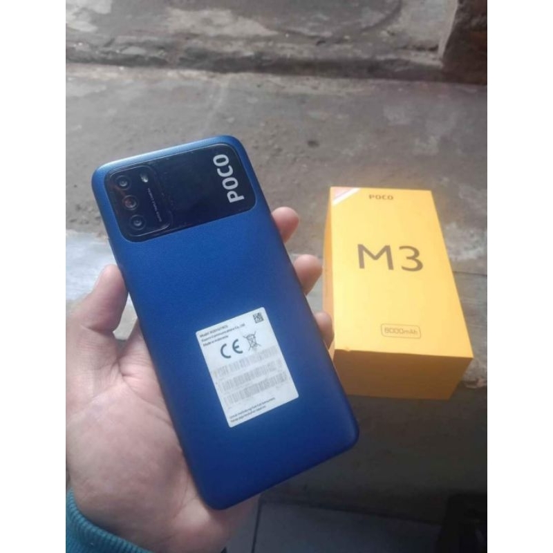 Poco M3 6/128 Fullset ORI Second