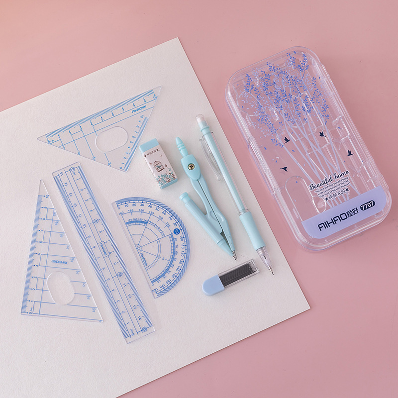 

JAC1003 COMPASS WITH AUTOMATIC PENCIL & RULER / SET JANGKA DENGAN PENSIL OTOMATIS LENGKAP DENGAN PENGGARIS MURAH