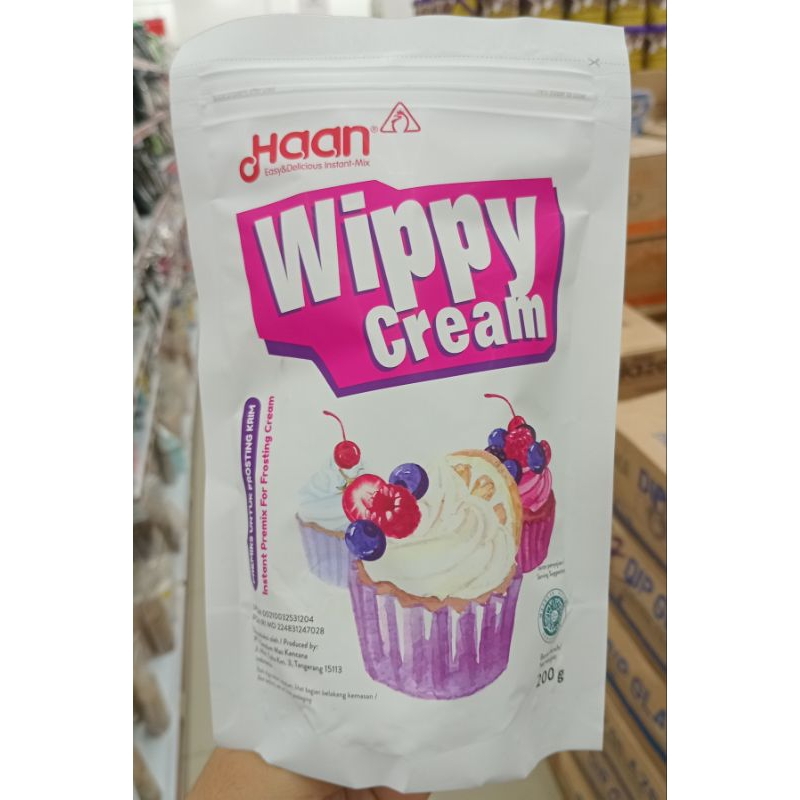 

Haan wippy cream 200gr