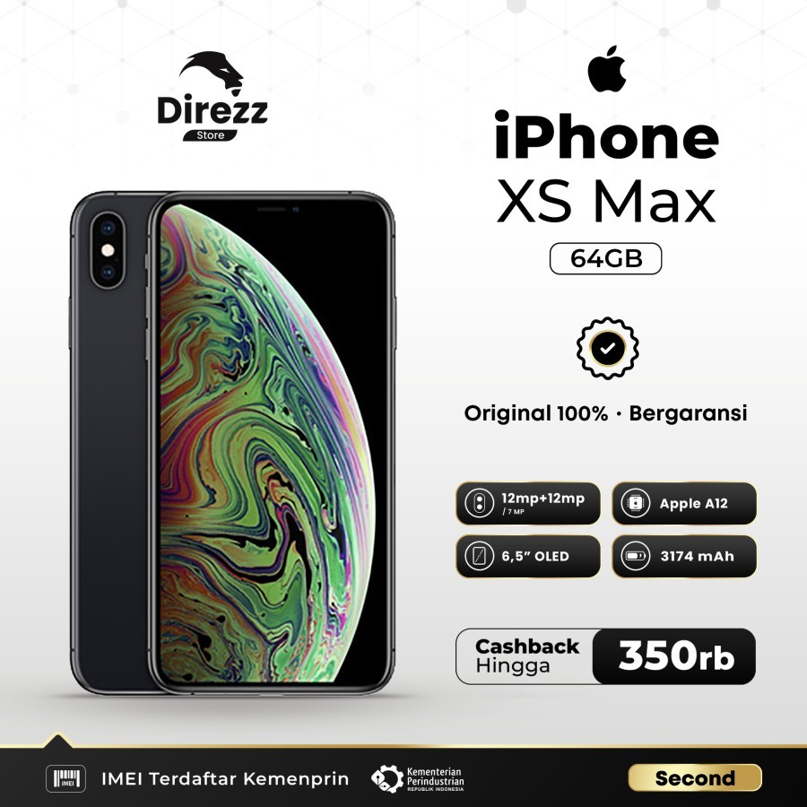 IPhone XS Max 64GB 256GB Second Inter | Ibox