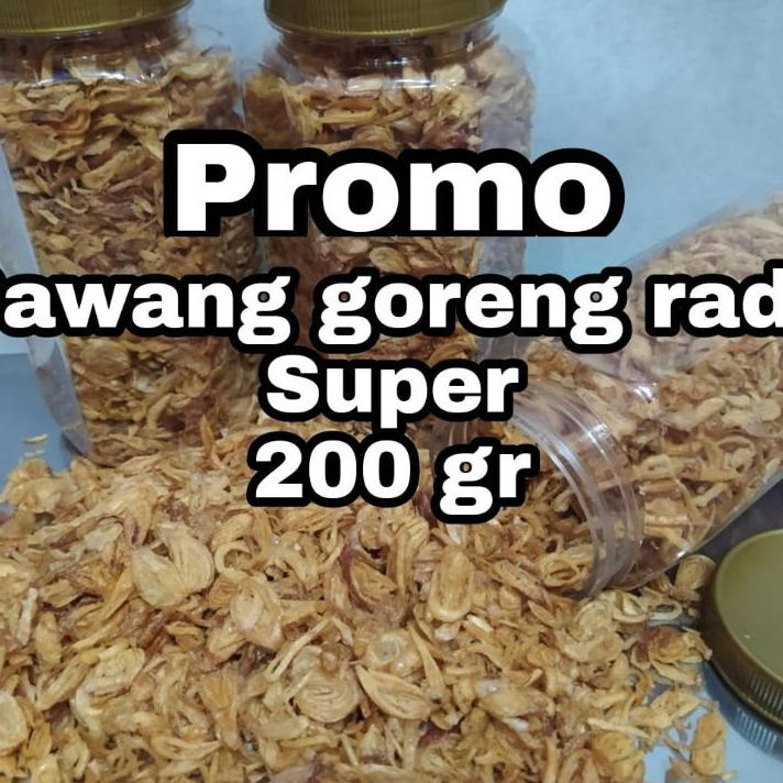 

Kirim Langsung Bawang Goreng Asli Brebes 200 gram ➲➛☆
