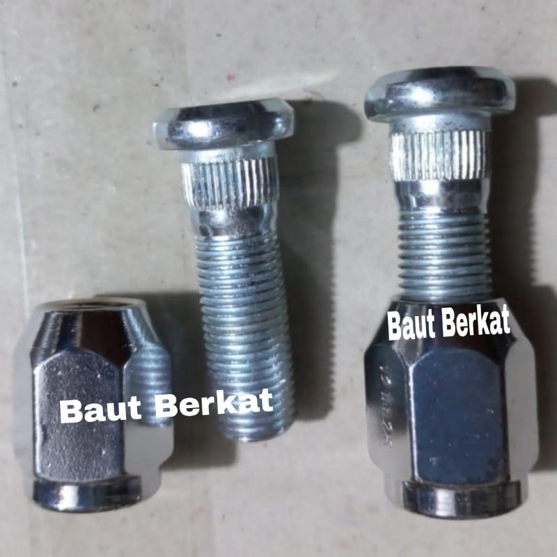 baut roda mur racing pendek suzuki carry ertiga katana futura ST100 T120ss baut mur roda pendek suzu