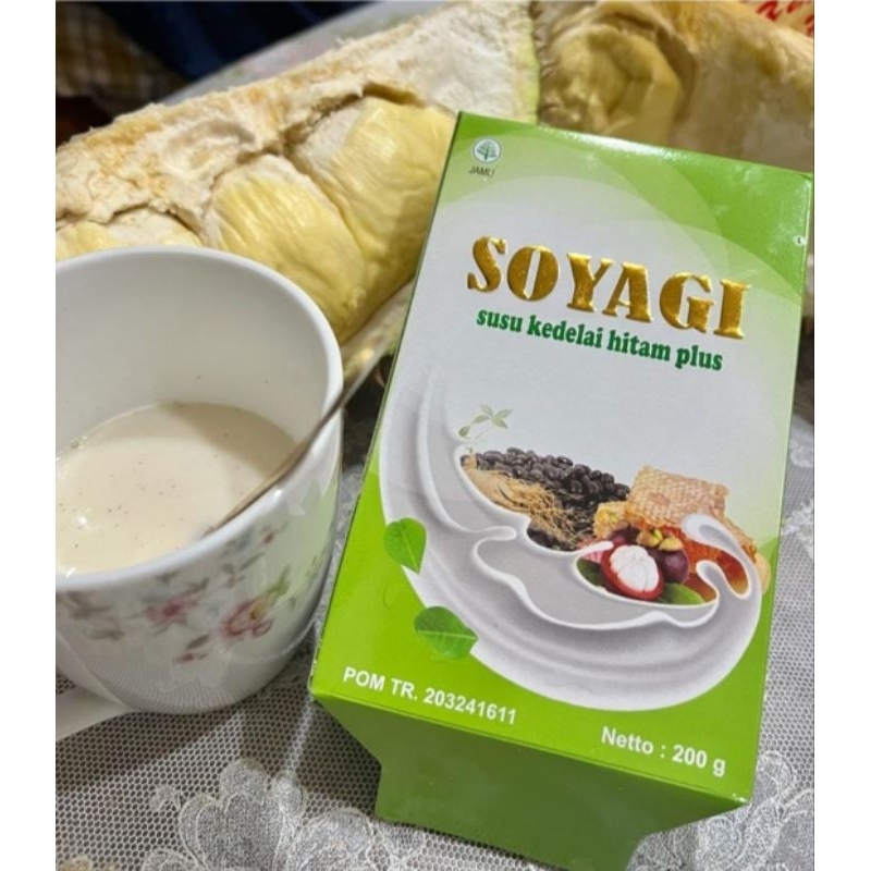 

SOYAGI susu kedelai hitam plus BARIKLANA 200 gram