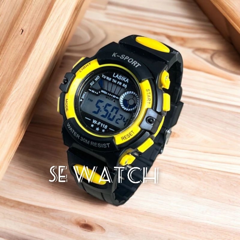JAM TANGAN LASIKA ORIGINAL DIGITAL ANAK ANAK SD/TK  LAKI-LAKI