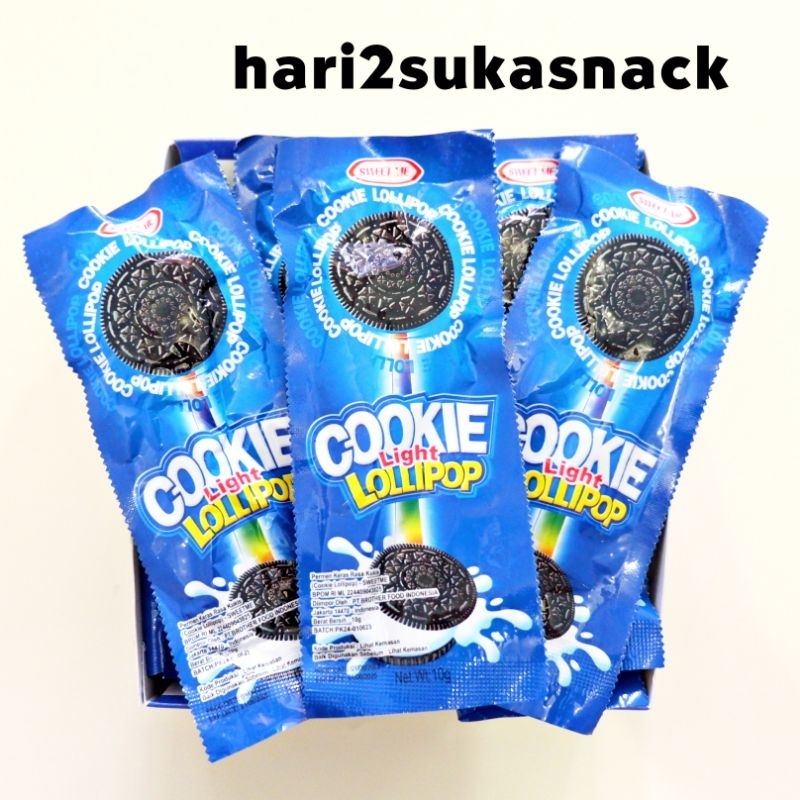 

Permen Cookie Light Lollipop SweetMe / Permen Lolipop Nyala Light Stick