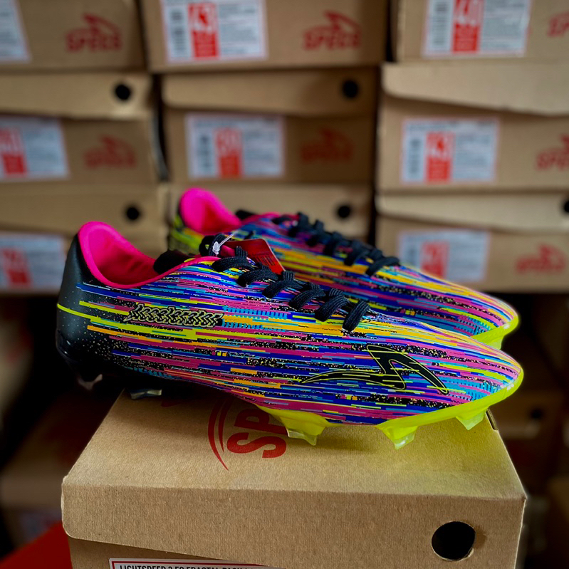 Specs Accelerator Lightspeed 3 FG Fractal Sepatu Bola Specs Original