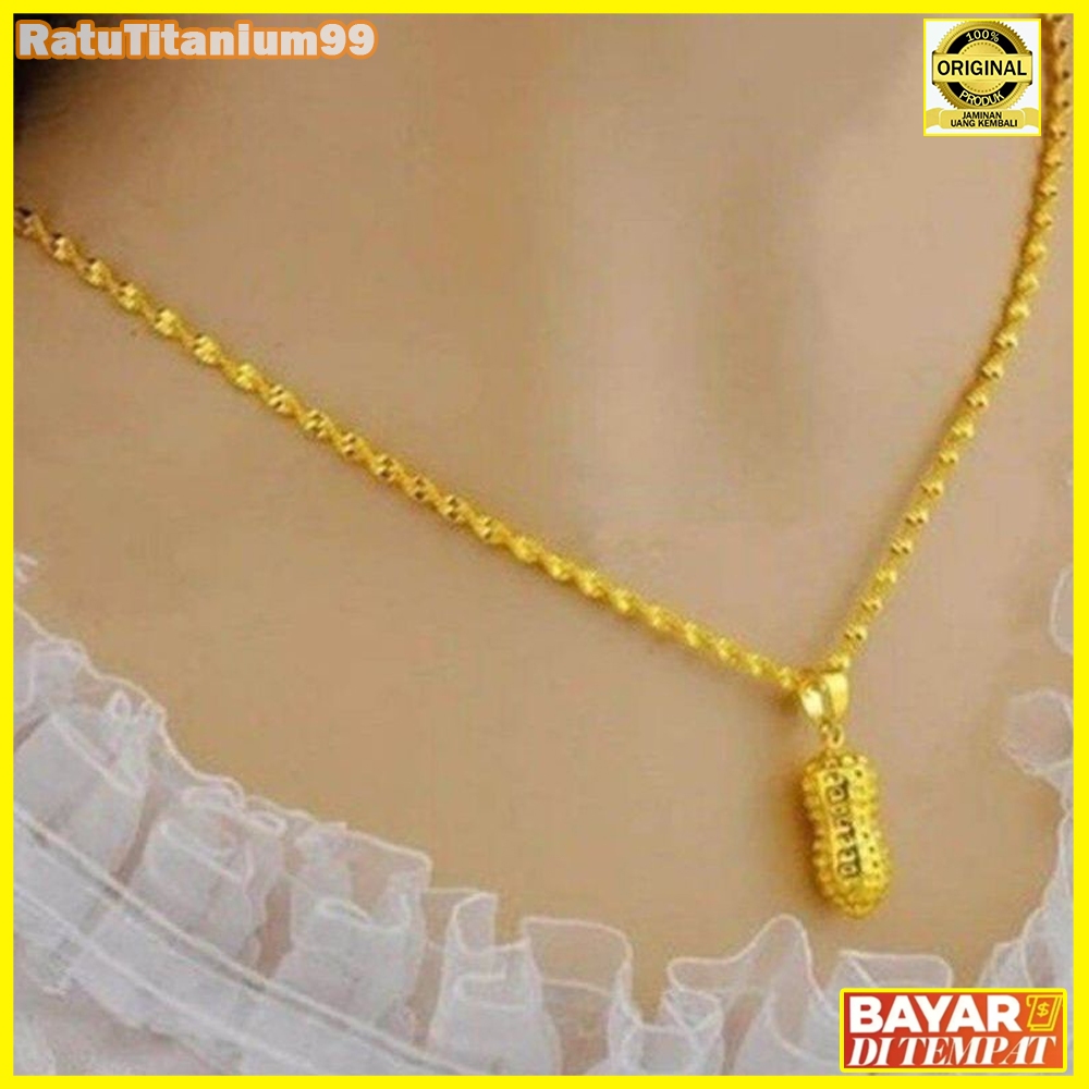 kalung emas asli ada surat dari toko