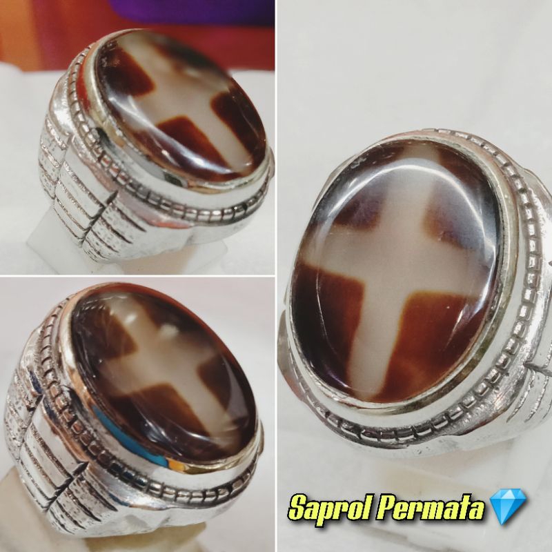 Natural Batu Yaman Habasyi Tapak Jalak O3