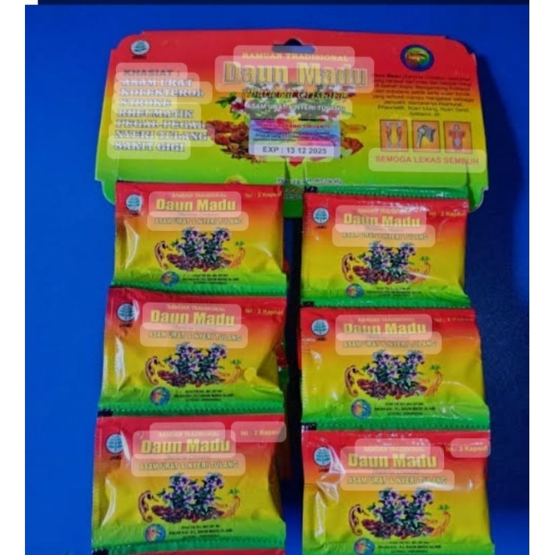 DAUN MADU KAPSUL asam urat