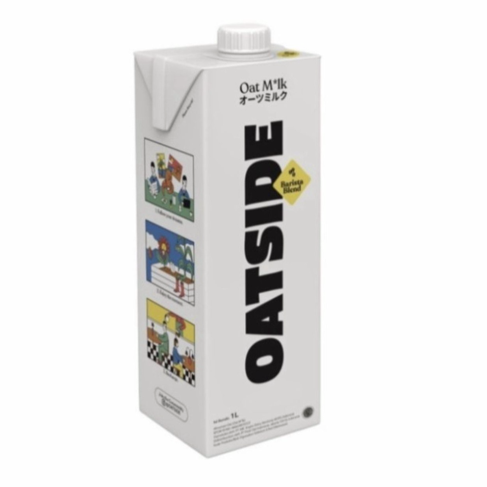 

FVZX8104 Oatside Barista Blend Milk 1liter - Susu Oat Gandum - Milk Oat Gosend/Grab