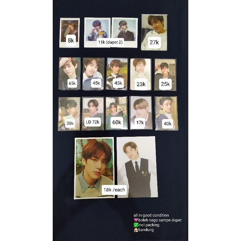 PC ENHYPEN JAKE SUNGHOON NI-KI aab photocard jp pob wv ld mdo bdo d:d postcard nyel encom membership