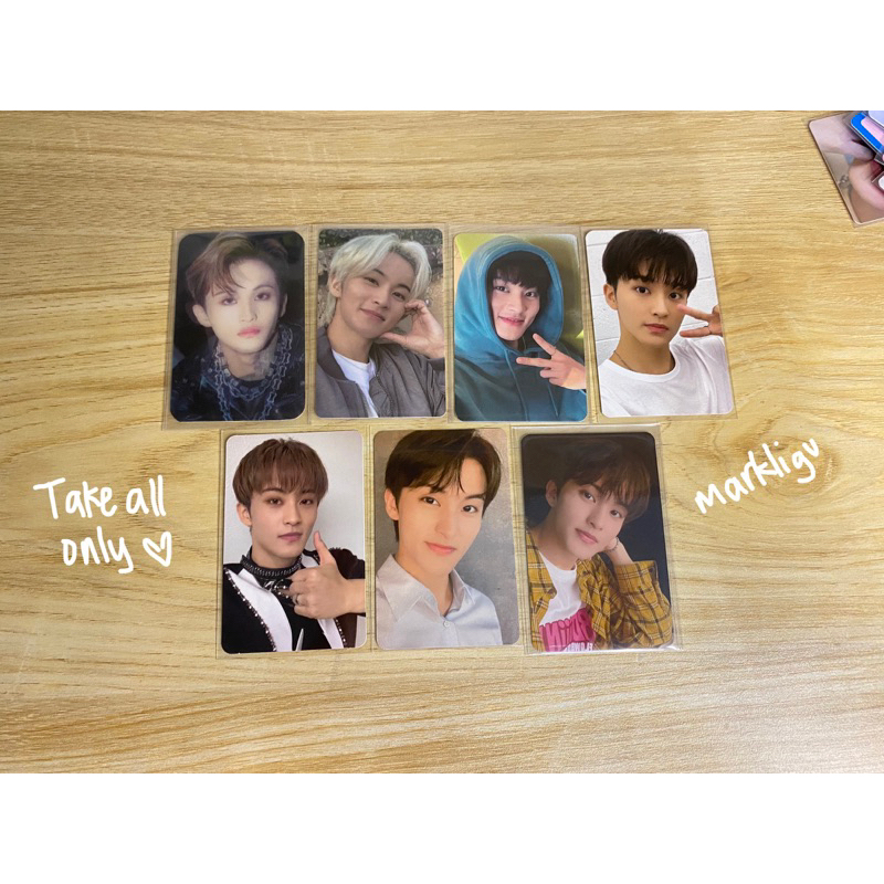 Photocard mark nct superm lenti jopping wtmc