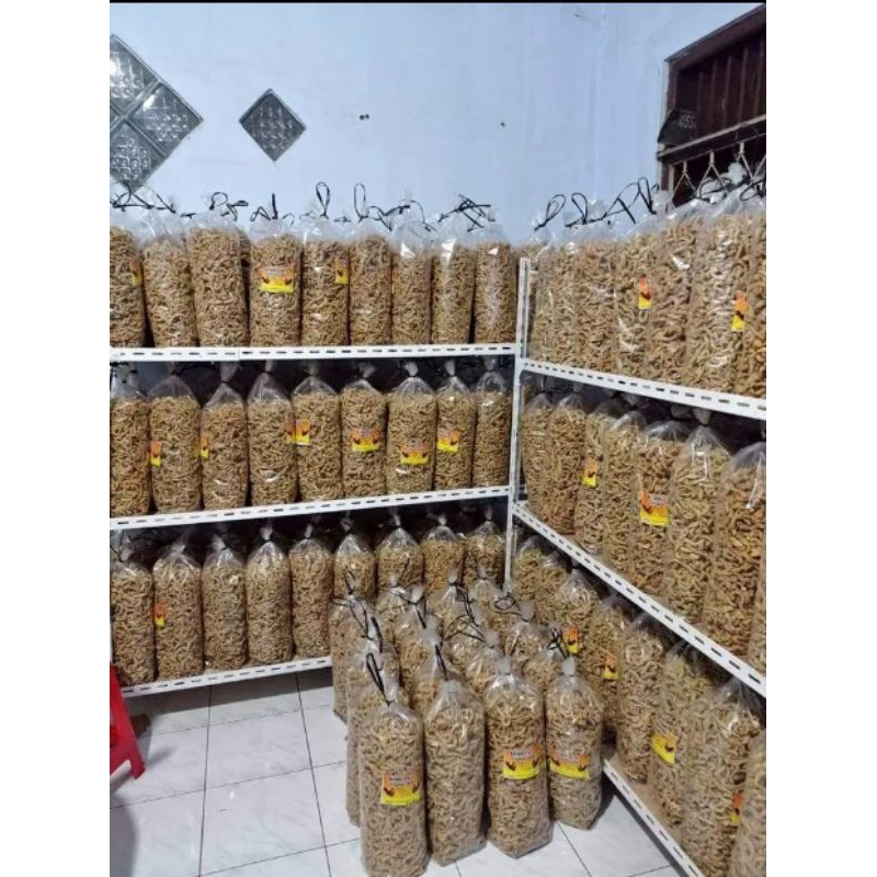 

KRIPIK USUS AYAM SUPER 1 KG GURIH RENYAH ENAK