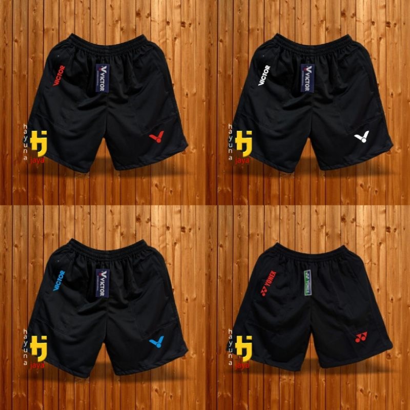 (SUPER JUMBO)celana olahraga  badminton pria dewasa/celana olahraga bulutangkis/celana pendek pria d