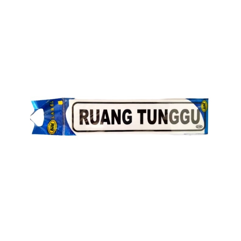 

Jual Label Tempel Ruang Tunggu