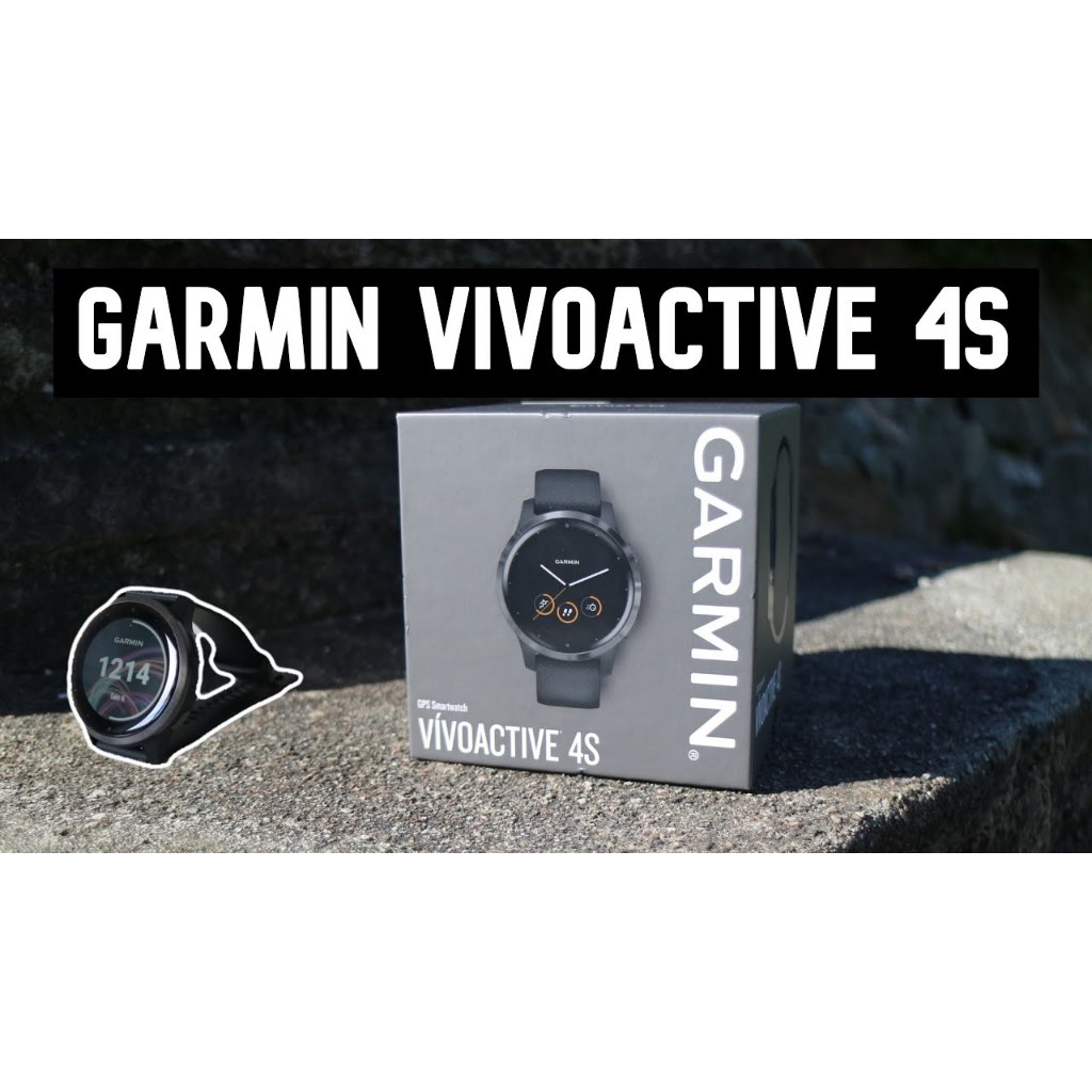 JAM TANGAN PRIA GARMIN VIVOACTIVE 4S SMARTWATCH SMART WATCH GPS