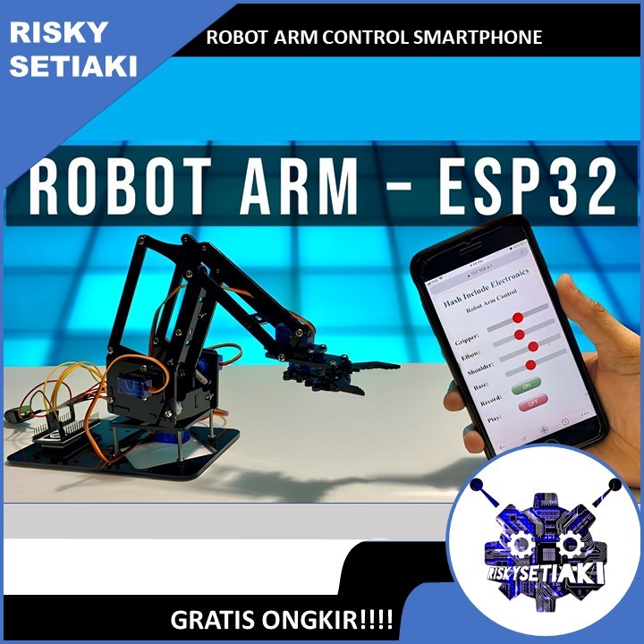 ROBOT ARM CONTROL SMARTPHONE