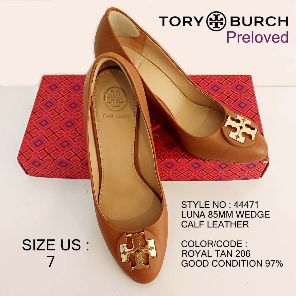 SEPATU WANITA TORY BURCH ORIGINAL PRELOVED LUNA 44471